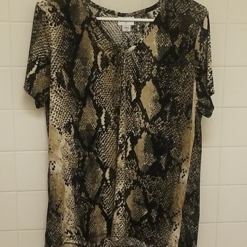 Snakeskin Print sz L